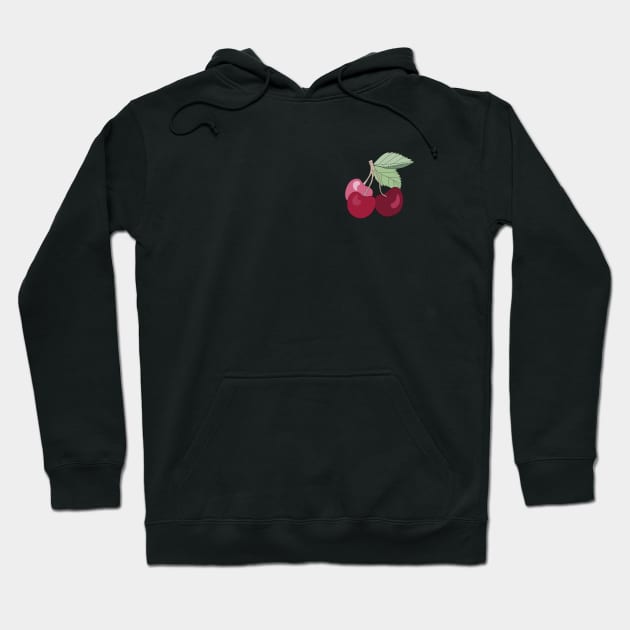 Cherry bomb Hoodie by IncognitobyE